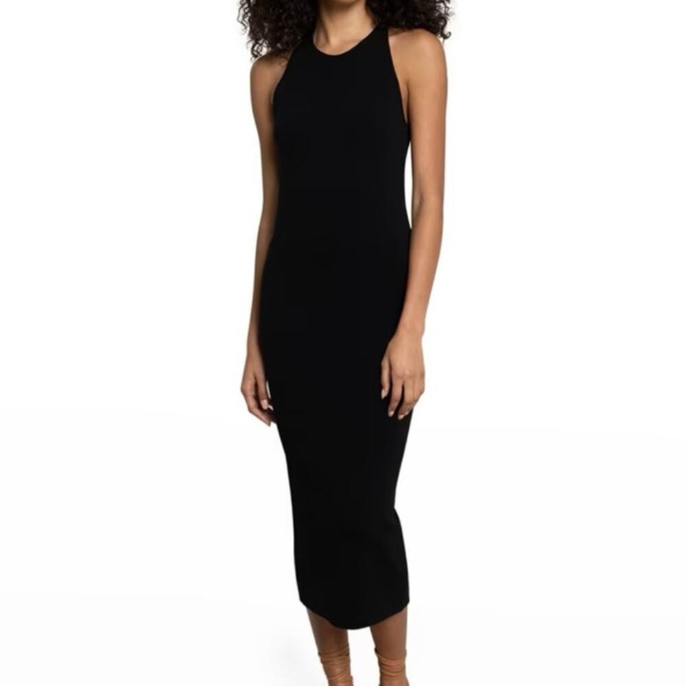 A.L.C. Marc black Ribbed Racerback Midi
Dress XS